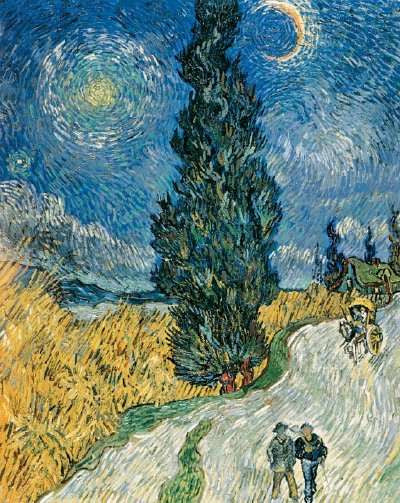 Road with Cypress and Star by Vincent Van Gogh - Wednesday, October 4 @ The Trafalgar Arms, Tooting.
